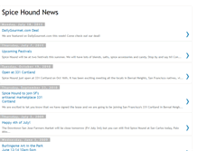 Tablet Screenshot of news.spicehound.com